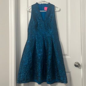 Lilly Pulitzer Tanlee Floral Brocade Dress